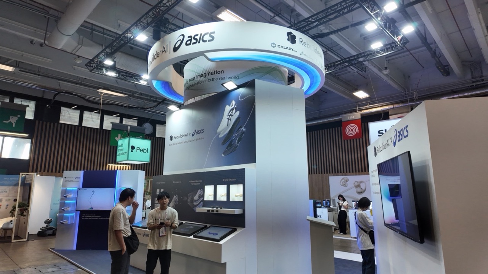 VivaTech 2026 RebuilderAI x ASICS 부스